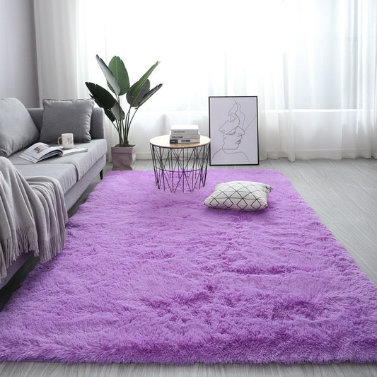 Fluffy Rectangular Carpet