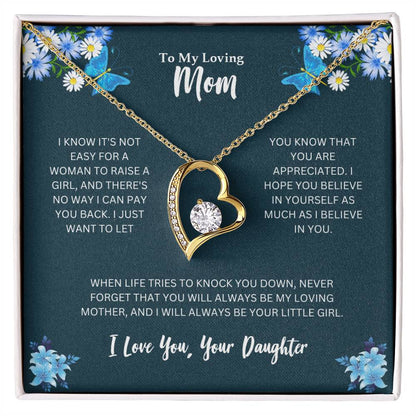 To My Loving Mom Necklace