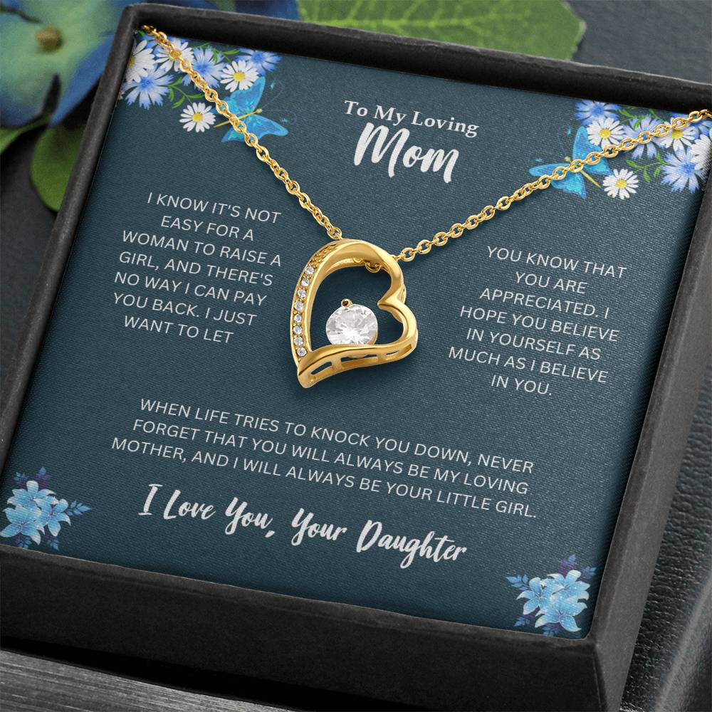 To My Loving Mom Necklace
